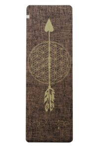 Flower Of Life Black Organic Jute 100 Eco Yogatribe Mat Q2r 1200x1800