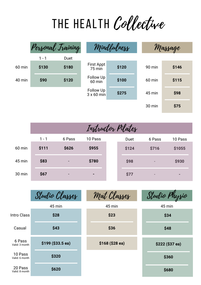 Services Prices (1)