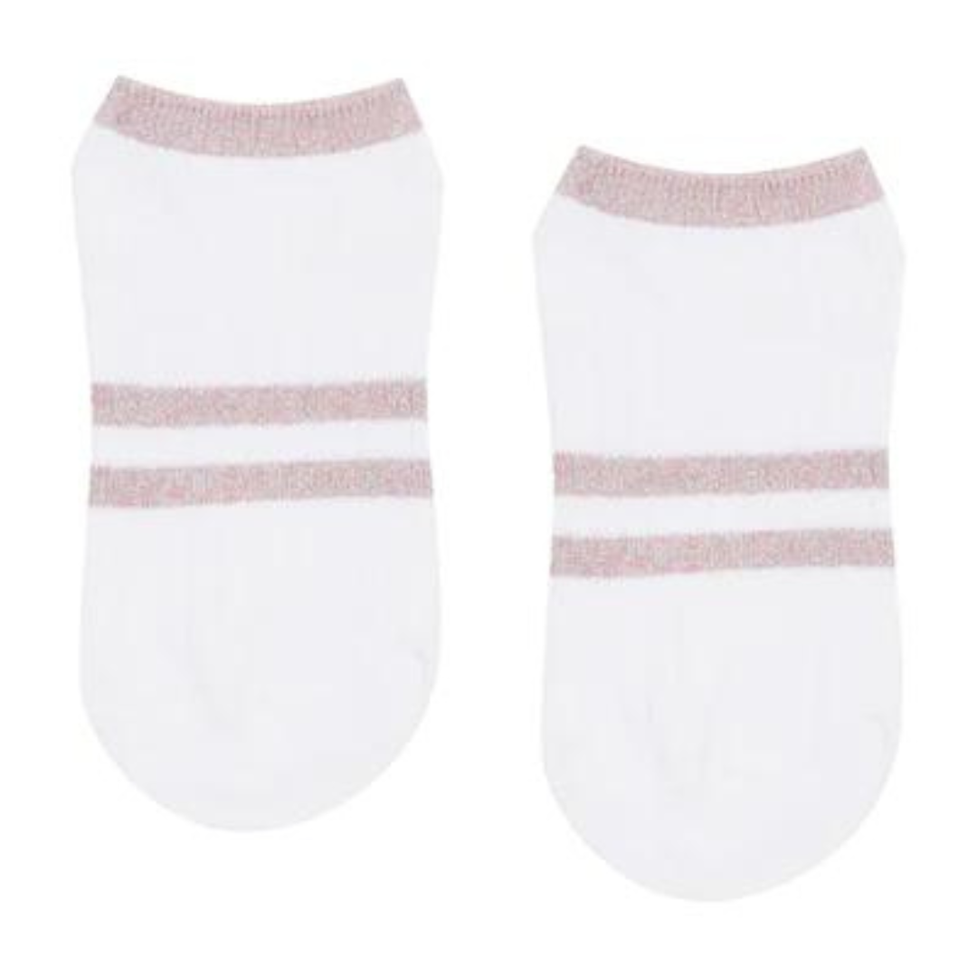 But Did You Die Polka Dot Sticky Socks for Barre, Pilates, Yoga pinkpurple  -  New Zealand